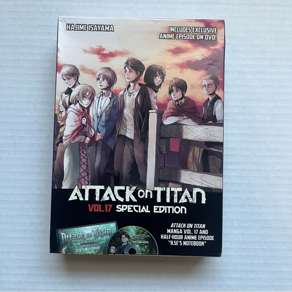 Attack on Titan Vol. 17 Special Edition Manga